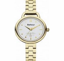 Barbour Ladies Finlay Gold Steel Bracelet Watch