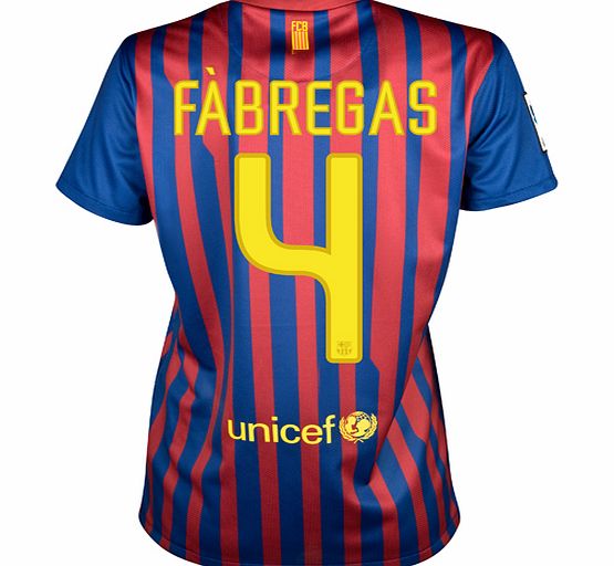 Barcelona Nike 2011-12 Barcelona Nike Womens Home Shirt