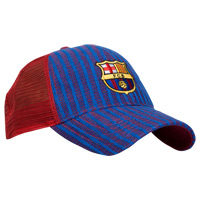 Barcelona Repeat Print Trucker Cap.