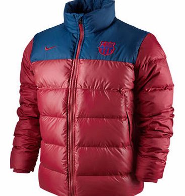 Nike 2011-12 Barcelona Nike Basic Down Jacket (Red)