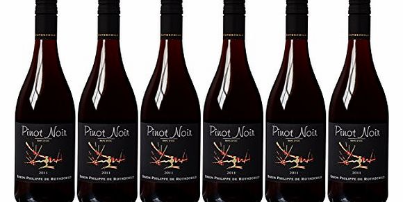 Baron Philippe de Rothschild Pinot Noir Red Wine 75cl (Case of 6)