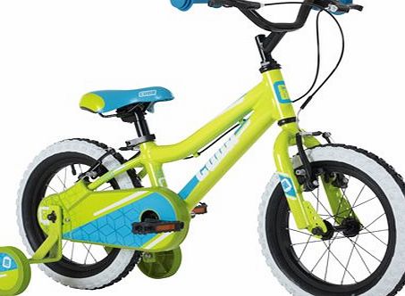 Barracuda Cuda Blox Boys 14 inch Kids Bike - Silver/Blue