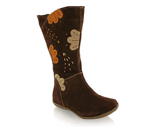 Barratts Cute Pattern Trim Boot - Infant