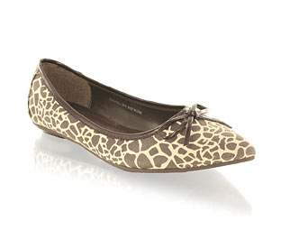 Funky Animal Print Casual Shoe