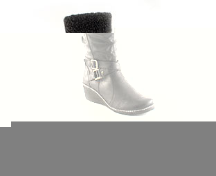 Barratts Mid High Wedge Boot- Junior