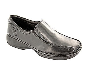 Simple Ladies Twin Gusset Casual Shoe