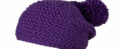 Ladies Barts Pam Sleephat Beanie. Dark Violet