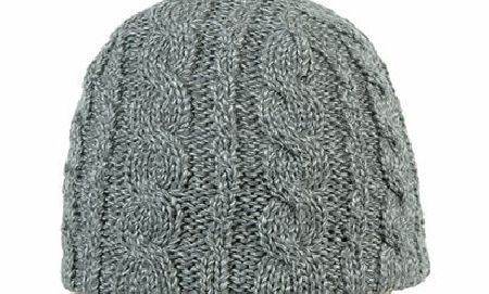 Mens Barts Twister Beanie. Heather Grey