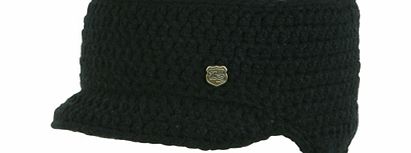 Unisex Barts Scotty Peak Headband. Black