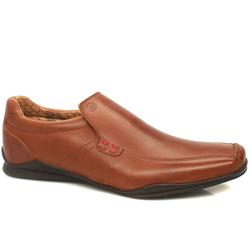 Base London Male Nice Wheels Slip Leather Upper in Tan