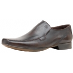 Mens Trannie Slip On Shoe Brown