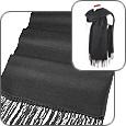 Basile Wool and Cashmere Fringed Stole