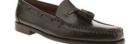 bass Black Larkin Moccasin Tassle Shoes