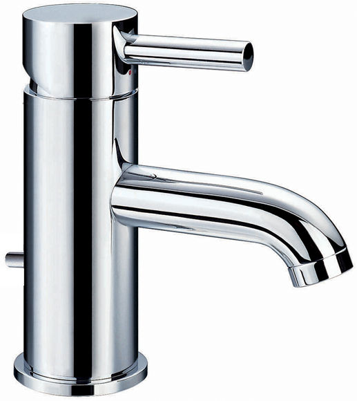 Edgar Single basin lever mixer with clicker waste