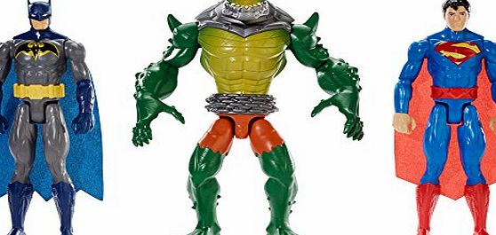 Batman DC Comics Toy Playset - Reptile Rage Action Figure Battle Pack - Superman Batman Killer Croc