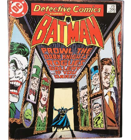 Detective Comics Large Steel Sign