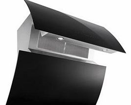 Baumatic BEO910BGL Curved Angled 90cm Chimney