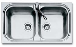 Baumatic EL20IXL Double Bowl Sink **SAVE andpound;35**