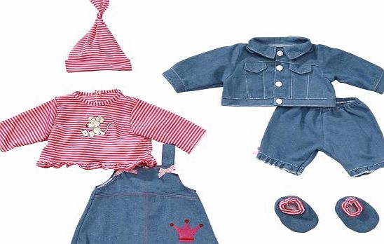 Bayer Design 46cm Jeans Set for Dolls