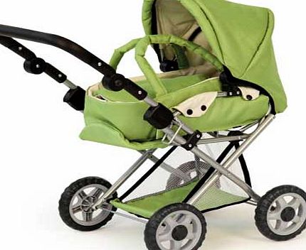 Bayer Design Bayer Maxi Dolls Pram - Bright Apple Green