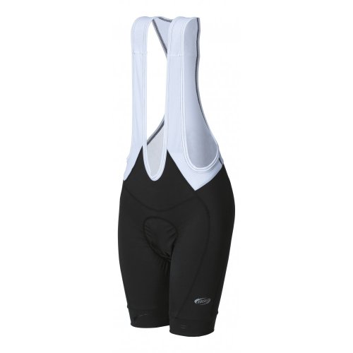 BBB BBW-216 - GirlTech Womens Bib Shorts Black & White (L)