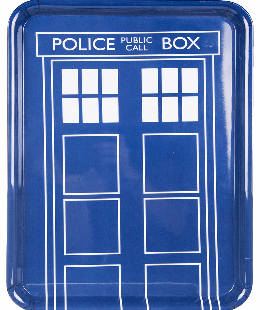 Doctor Who TARDIS Melamine Serving Tray