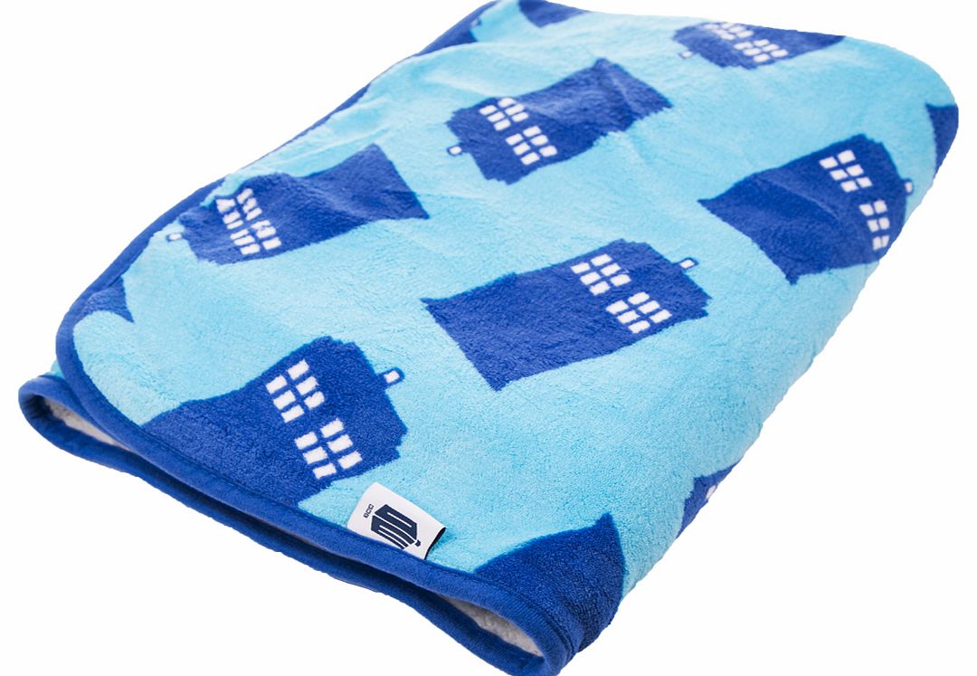 BBC Worldwide Doctor Who TARDIS Throw