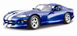 BBurago 1:24th Scale Die-Cast Metal Kit - Dodge Viper GTS Coupe 1996