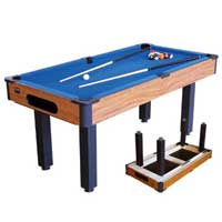 BCE 6&#39; Pool Table with Ball Return