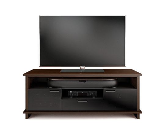 BDI Braden 8828 Chocolate/Walnut TV Cabinet