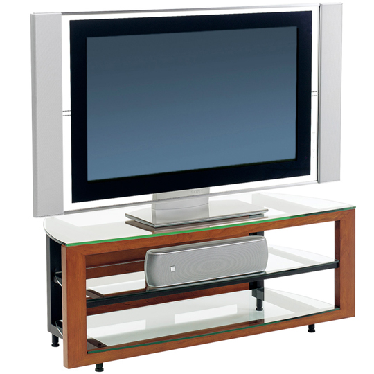 BDI Deploy 9634 - Open Front AV Stand - Oak