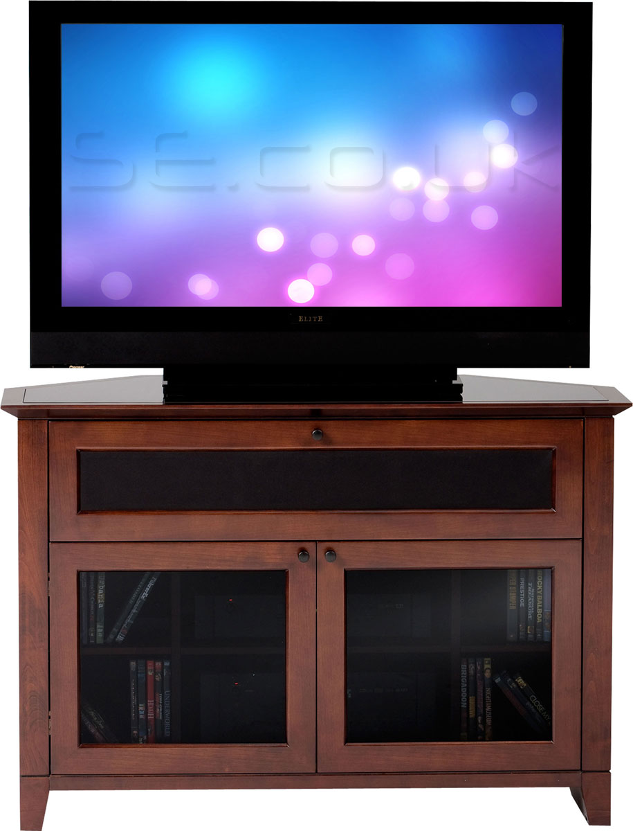 Novia 8421 Cocoa Corner LED and LCD TV Stand