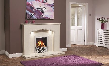 Be Modern 15069X Piera 54 Inch Fireplace W/