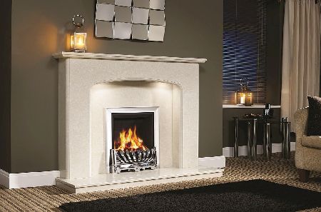 Be Modern 153087 Viola 48 Inch Fireplace W/