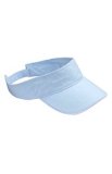 beachfield Beechfield Plain peaked sun / sports visor, sky/white