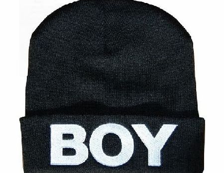 Beanies BOY Black Warm Winter Beanie Hat