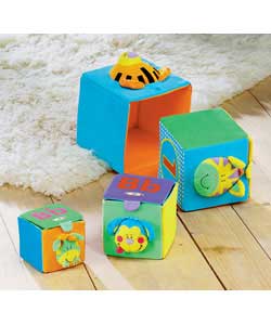 Beanstalk Soft Cube Set of 4