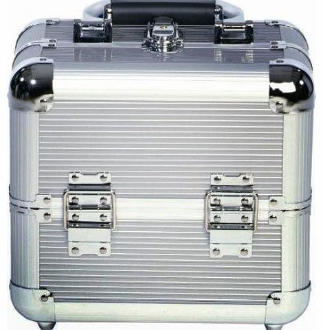 Beauty-Boxes Valene Silver Cosmetics and Make-up Beauty Case