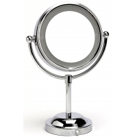 Chrome Mirror With Light Surround