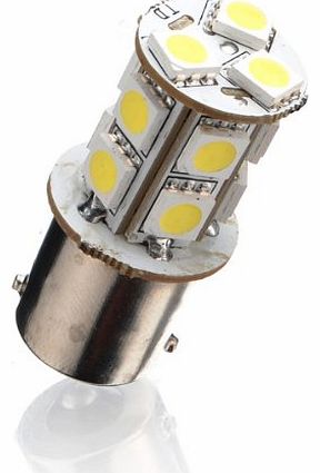 Beautymall 1156 R10W BA15S 245 P21W 13 LED 5050 SMD White Car Tail Brake Signal Light Bulb