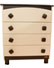 Bebecar Giraffe 4 Drawer Chest DDF