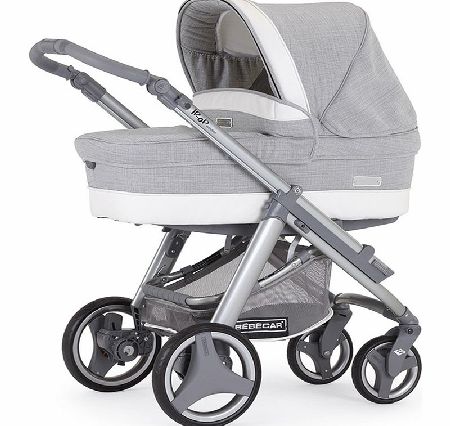 Bebecar Ip-Op Evolution Pram Silver Shimmer