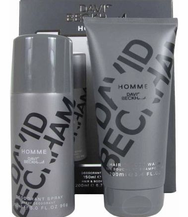 Beckham David Beckham Homme 2pce Deo Spray   Body Wash Boxset