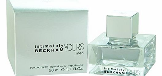 Beckham Intimately Men Beckham Yours Eau De Toilette Fragrance Scent Spray For Him 50ml