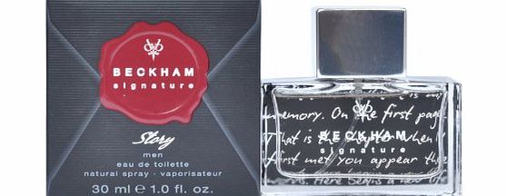 Beckham Signature Story Him Eau de Toilette - 30 ml