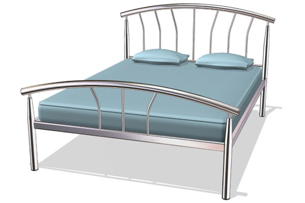 Atlantis Metal Bed Frame Kingsize 150cm