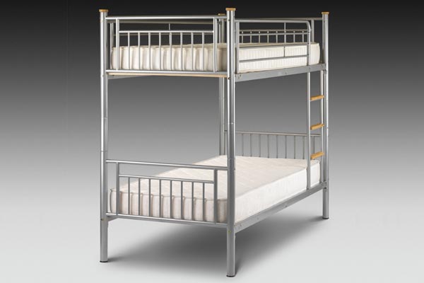 Atlas Metal Bunk Beds Single 90cm