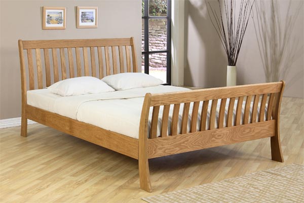 Harvest High Foot End Bed Frame Double 135cm