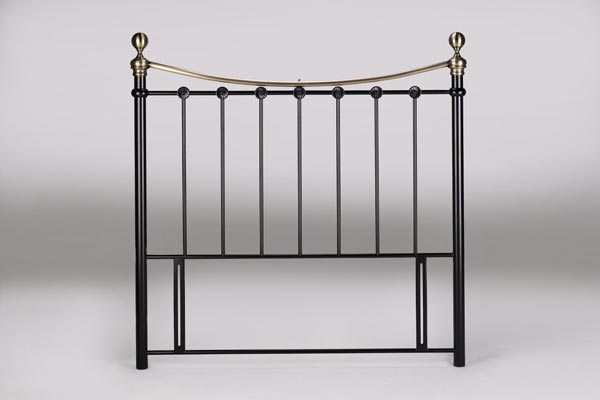 Kelso Black Headboard Double 135cm