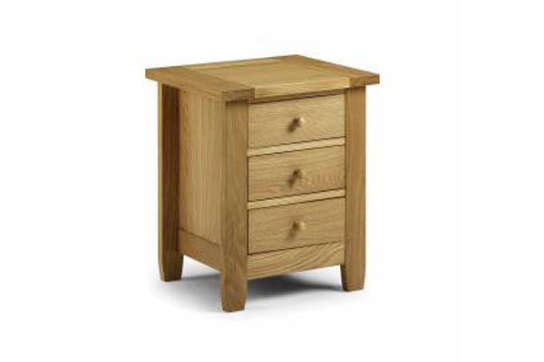 Bedworld Discount Lyndhurst 3 Drawer Bedside